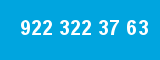 922 322 37 63